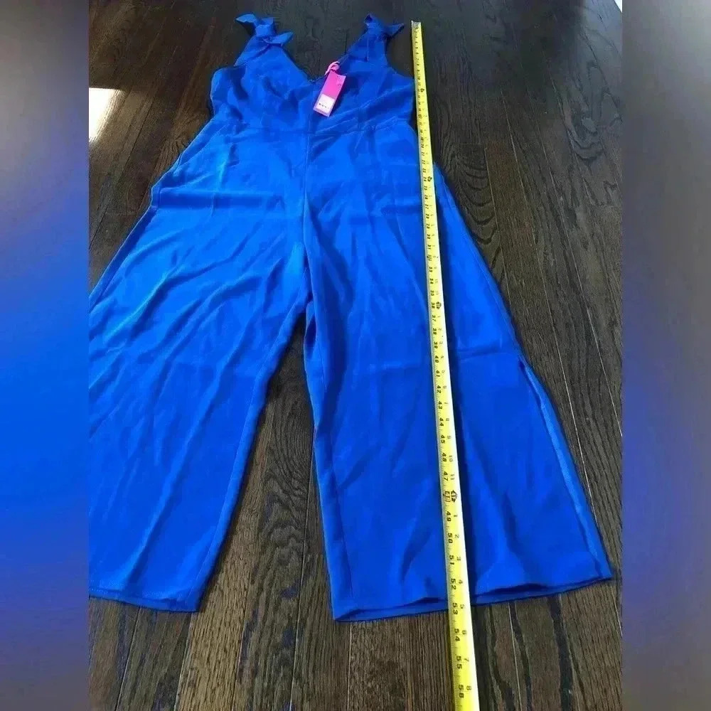 Lilly Pulitzer Women's 10 Danni Jumpsuit in Corsica Blue - NWT!! - Picture 11 of 13